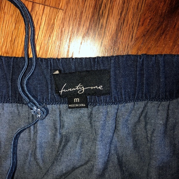 Forever 21 Medium Denim Romper - Picture 4 of 5